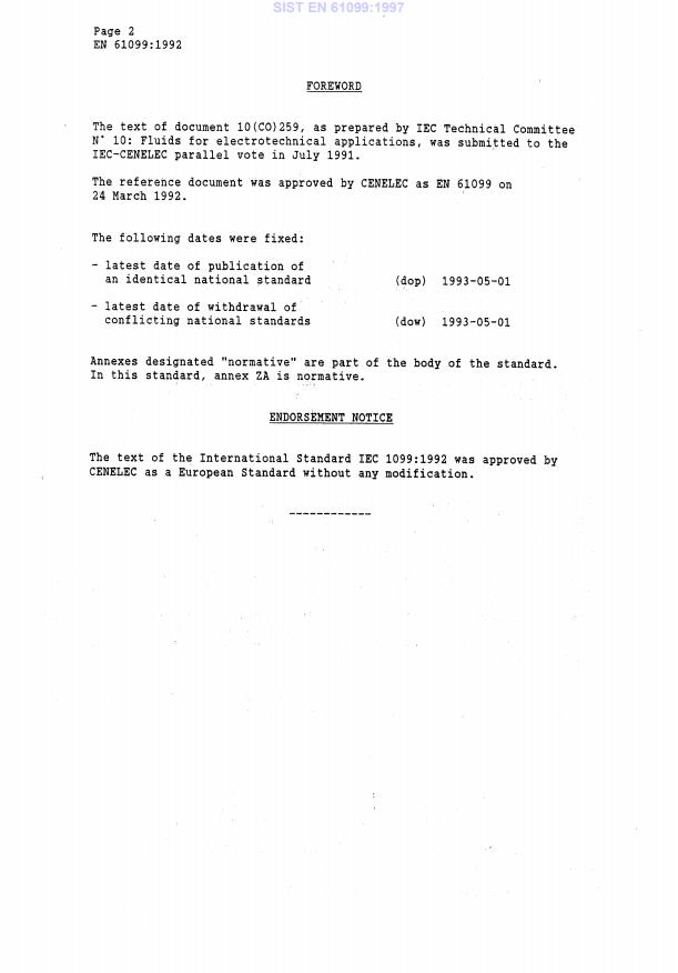 EN 61099:1992 EN 61099:1997 - Page 4 preview