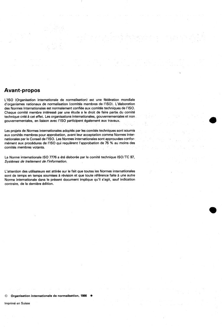 ISO 7776:1986 ISO 7776:1986 - Information processing systems — Data communications — High-level data link control procedures — Description of the X.25 LAPB-compatible DTE data link procedures
Released:12/30/1986 - Page 2 preview