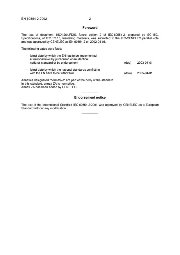 EN 60554-2:2002 EN 60554-2:2004 - Page 4 preview