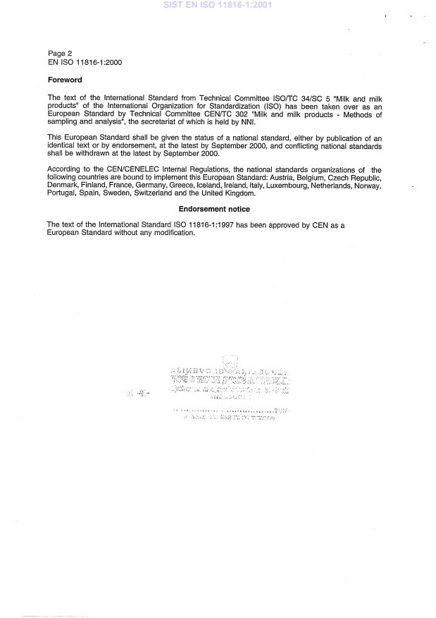 EN ISO 11816-1:2000 EN ISO 11816-1:2001 - Page 4 preview