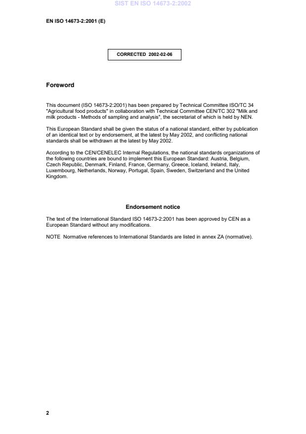 EN ISO 14673-2:2001 EN ISO 14673-2:2002 - Page 4 preview