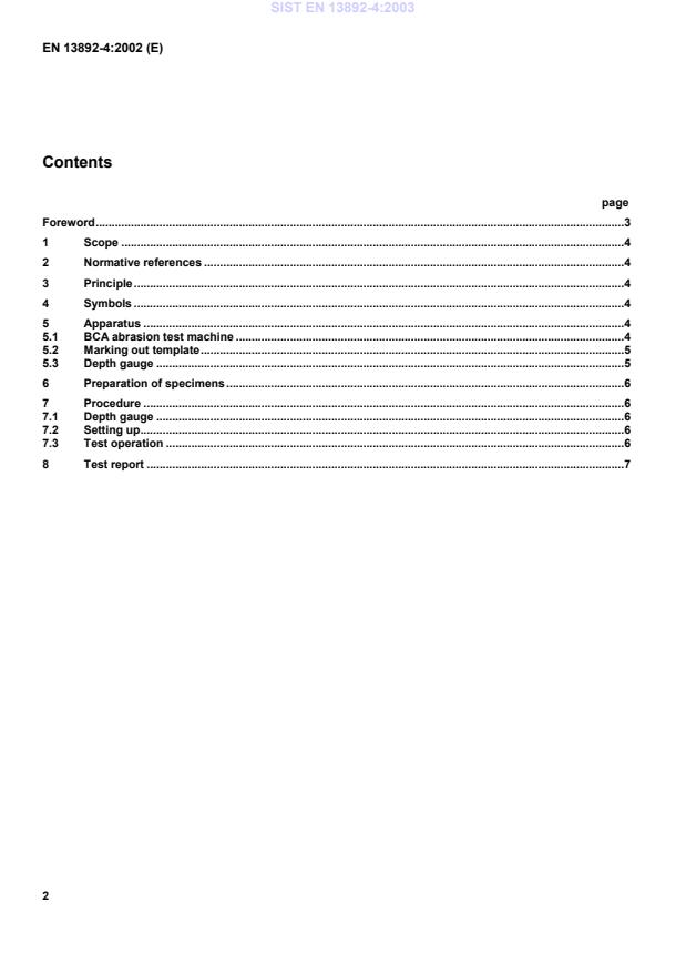 EN 13892-4:2002 EN 13892-4:2003 - Page 4 preview