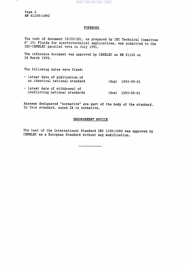 EN 61100:1992 EN 61100:1997 - Page 4 preview