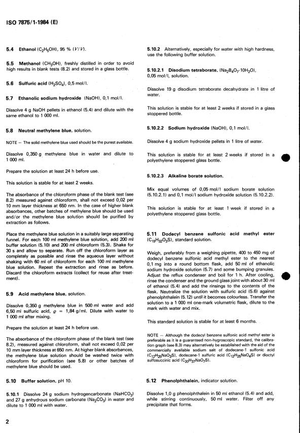 ISO 7875-1:1984 ISO 7875-1:1984 - Water quality -- Determination of surfactants - Page 4 preview