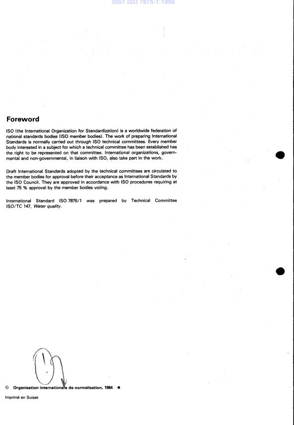 ISO 7875-1:1984 ISO 7875-1:1996 - Page 4 preview