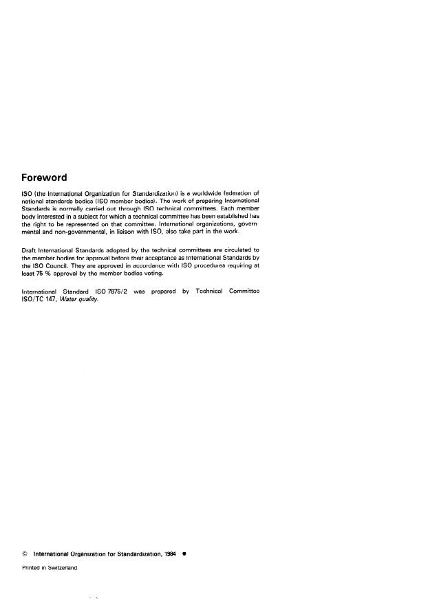 SIST ISO 7875-2:1996 ISO 7875-2:1984 - Water quality -- Determination of surfactants - Page 2 preview