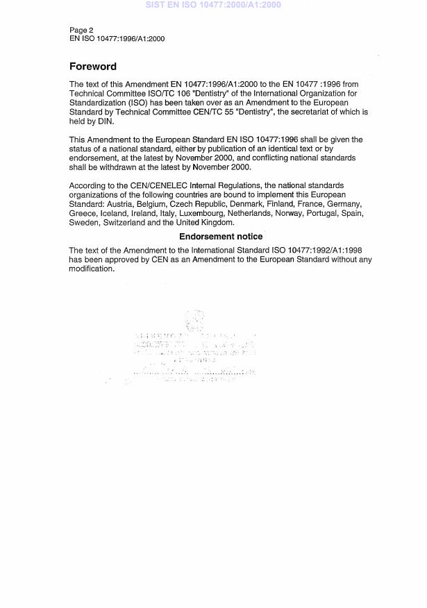 EN ISO 10477:1996/A1:2000 EN ISO 10477:2000/A1:2000 - Page 4 preview