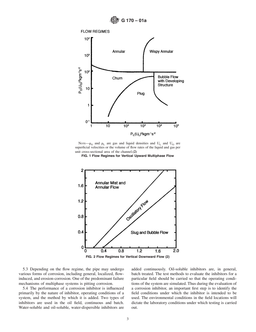 ASTM G170-01a - Standard Guide for Evaluating and Qualifying Oilfield and Refinery Corrosion Inhibitors in the Laboratory