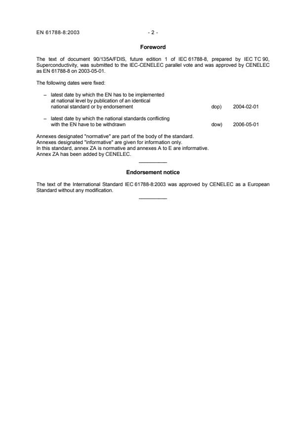 EN 61788-8:2003 EN 61788-8:2003 - Page 4 preview