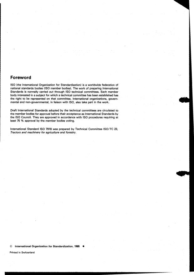 ISO 7918:1985 ISO 7918:1985 - Forestry machinery -- Portable brush-saws -- Circular saw-blade guard -- Dimensions - Page 2 preview
