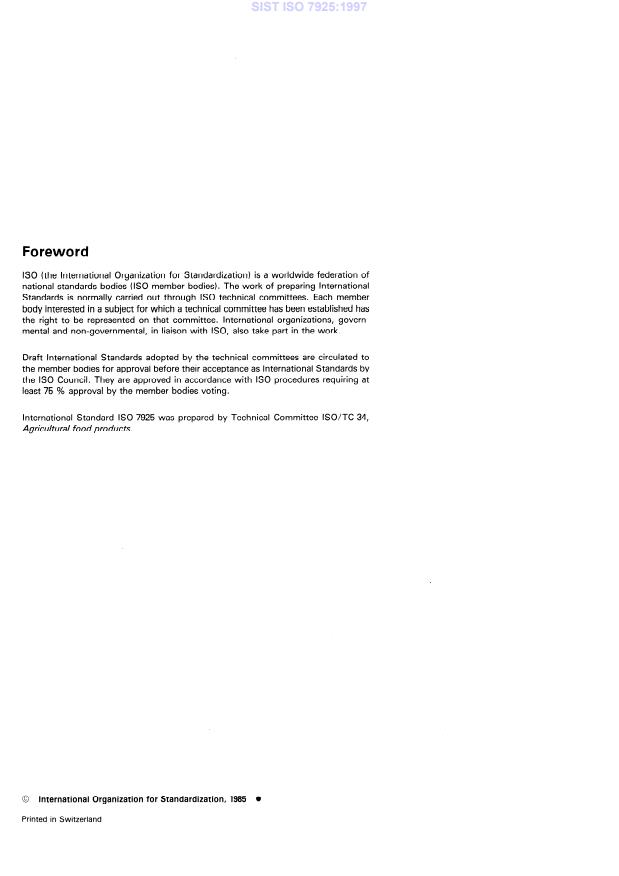 ISO 7925:1985 ISO 7925 1997 - Page 4 preview