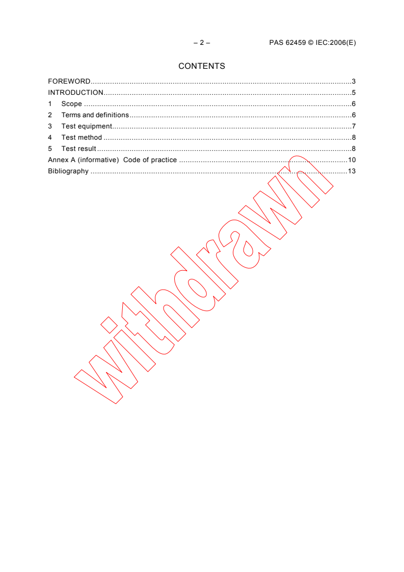 IEC PAS 62459:2006 IEC PAS 62459:2006 - Sound system equipment - Electroacoustical transducers - Dynamic measurement of suspension parts
Released:1/25/2006
Isbn:2831885019 - Page 4 preview