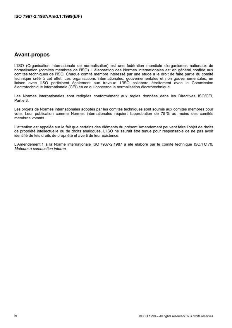 ISO 7967-2:1987/Amd 1:1999 ISO 7967-2:1987/Amd 1:1999 - Reciprocating internal combustion engines — Vocabulary of components and systems — Part 2: Main running gear — Amendment 1
Released:12/9/1999 - Page 4 preview