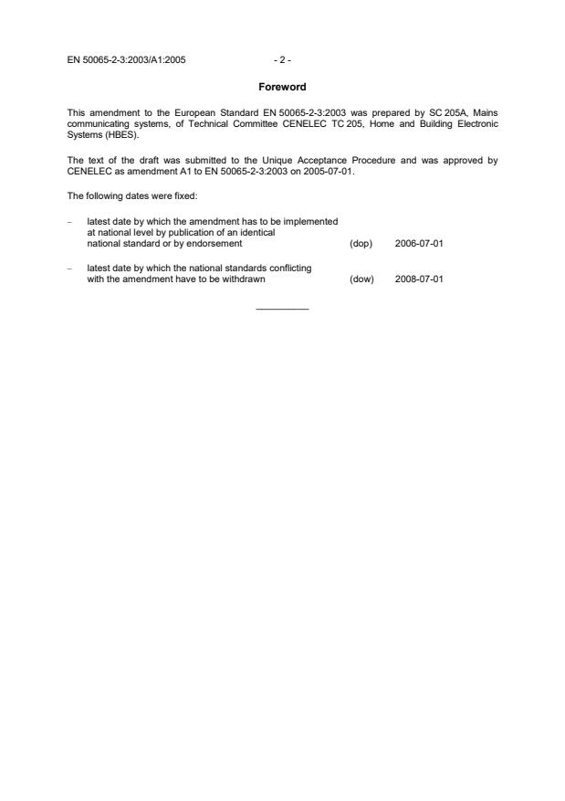 SIST EN 50065-2-3:2004/A1:2006 SIST EN 50065-2-3:2004/A1:2006 - Page 4 preview