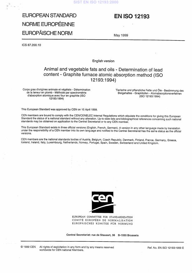 EN ISO 12193:2000