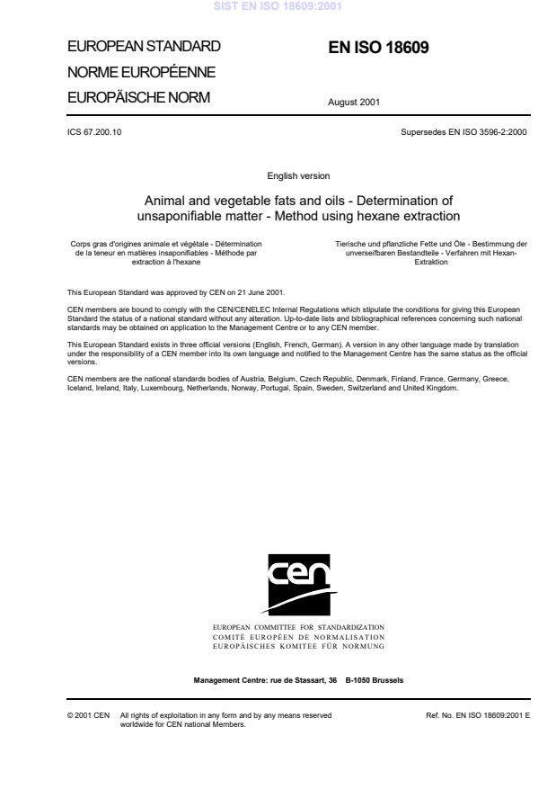 EN ISO 18609:2001