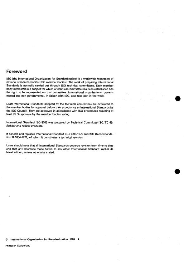 ISO 8053:1986 ISO 8053:1986 - Rubber and latex -- Determination of copper content -- Photometric method - Page 2 preview
