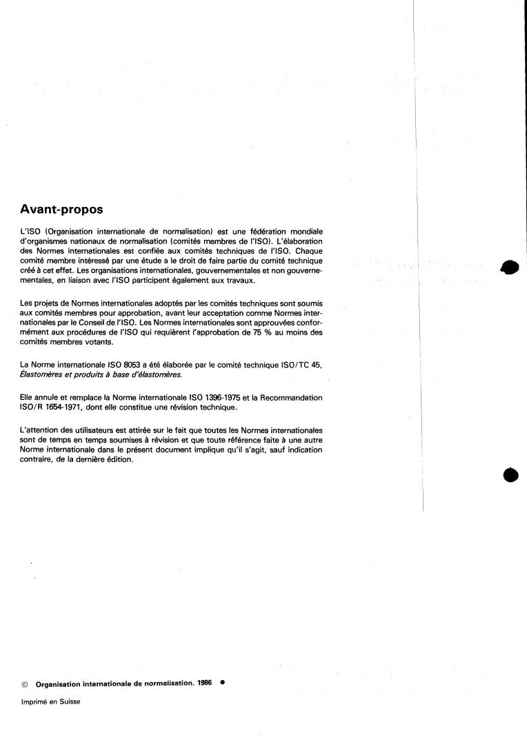 ISO 8053:1986 ISO 8053:1986 - Rubber and latex — Determination of copper content — Photometric method
Released:11/20/1986 - Page 2 preview