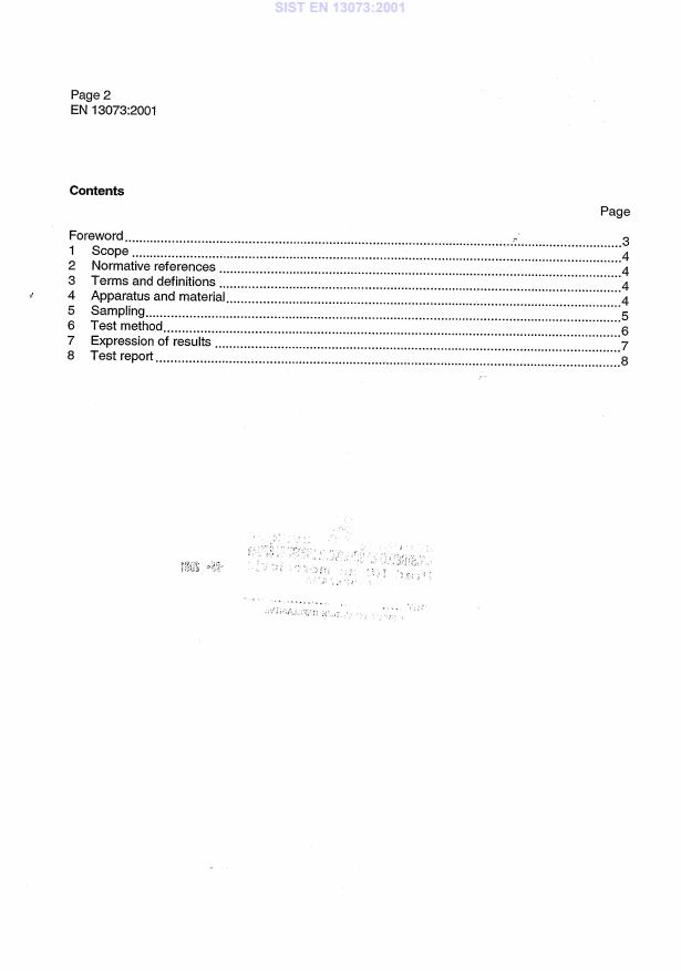 EN 13073:2001 EN 13073:2001 - Page 4 preview