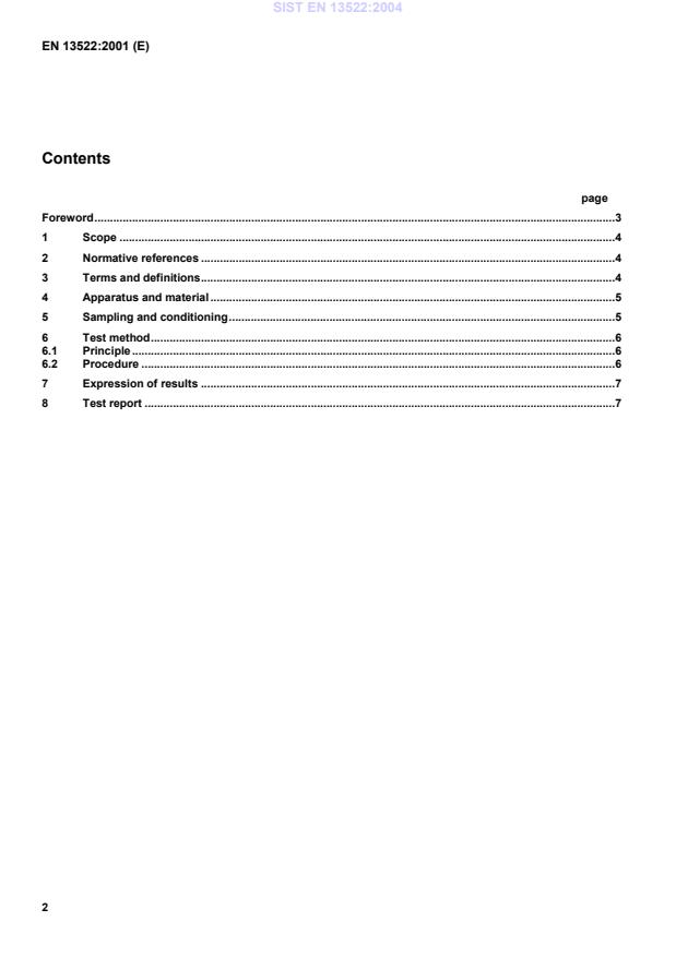 EN 13522:2001 EN 13522:2004 - Page 4 preview