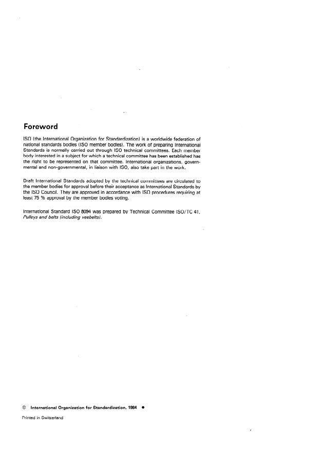 ISO 8094:1984 ISO 8094:1984 - Steel cord conveyor belts -- Adhesion strength test of the cover to the core layer - Page 2 preview