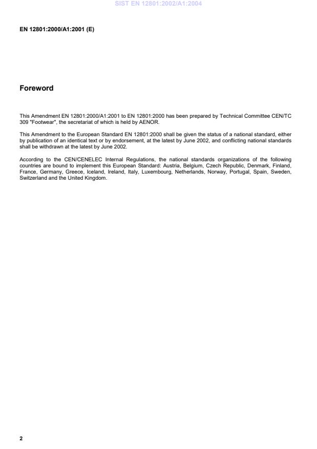 EN 12801:2000/A1:2001 EN 12801:2002/A1:2004 - Page 4 preview