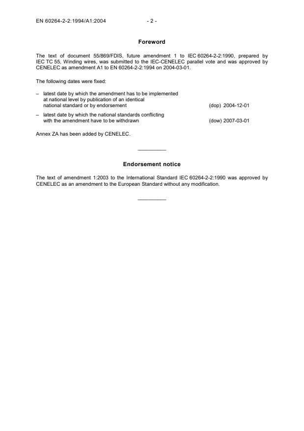 SIST EN 60264-2-2:2001/A1:2004 SIST EN 60264-2-2:2001/A1:2004 - Page 4 preview