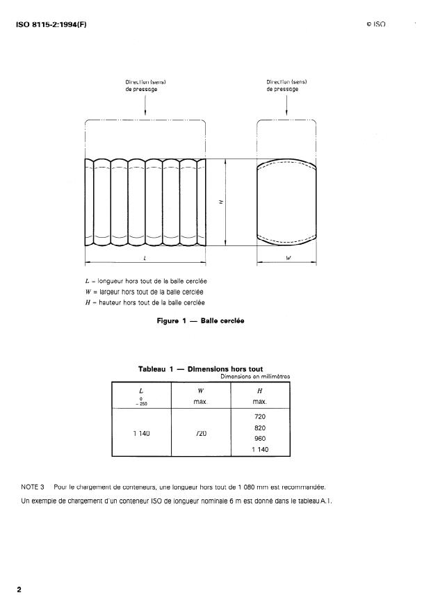 ISO 8115-2:1994 ISO 8115-2:1994 - Balles - Page 4 preview