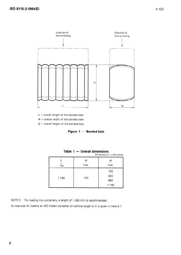ISO 8115-2:1994 ISO 8115-2:1994 - Bales - Page 4 preview