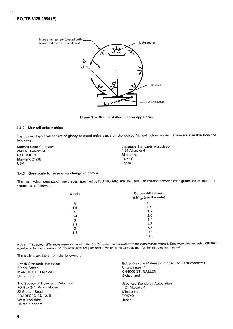 ISO/TR 8125:1984 ISO/TR 8125:1984 - Anodizing of aluminium and its alloys — Determination of colour and colour difference of coloured anodic coatings
Released:2/1/1984 - Page 4 preview