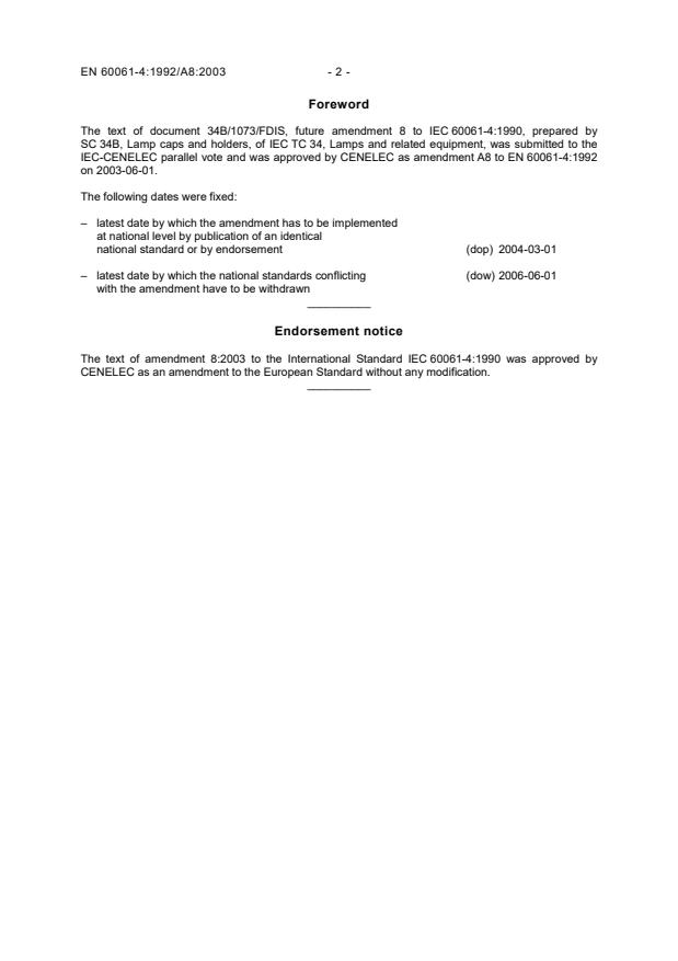 SIST EN 60061-4:1999/A8:2004 SIST EN 60061-4:1999/A8:2004 - Page 4 preview