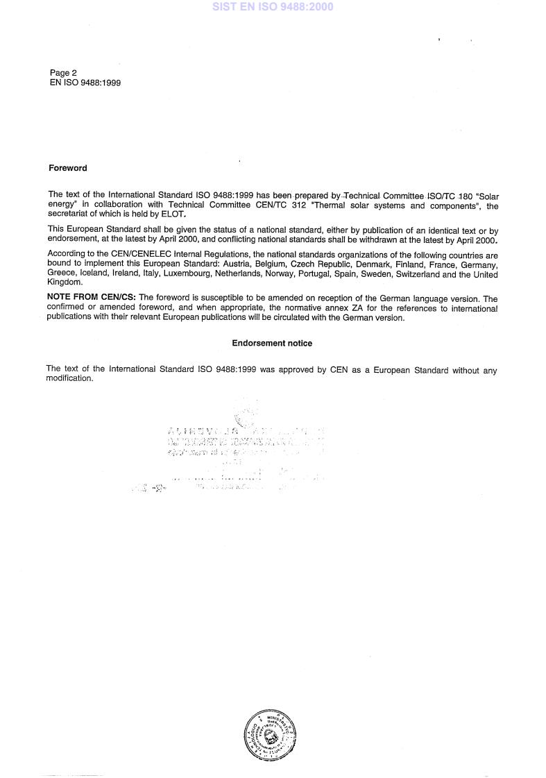 EN ISO 9488:1999 EN ISO 9488:2000 - Page 4 preview