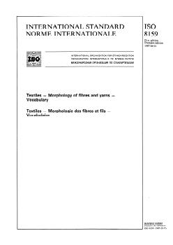 ISO 8159:1987 - Page 1 preview