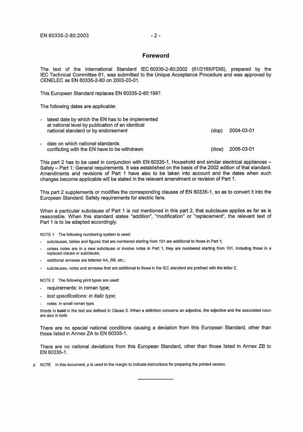 SIST EN 60335-2-80:2003 SIST EN 60335-2-80:2003 - Page 4 preview