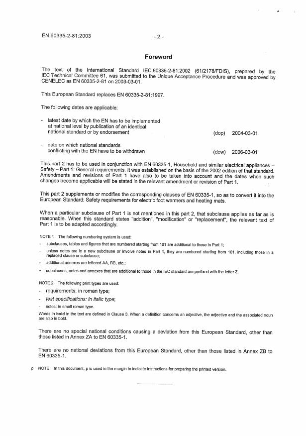 SIST EN 60335-2-81:2003 SIST EN 60335-2-81:2003 - Page 4 preview