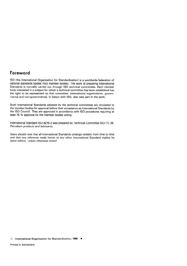ISO 8216-2:1986 ISO 8216-2:1986 - Petroleum products — Fuels (class F) — Classification — Part 2: Categories of gas turbine fuels for industrial and marine applications
Released:12/30/1986 - Page 2 preview