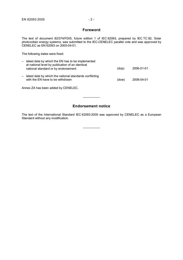 EN 62093:2005 EN 62093:2005 - Page 4 preview