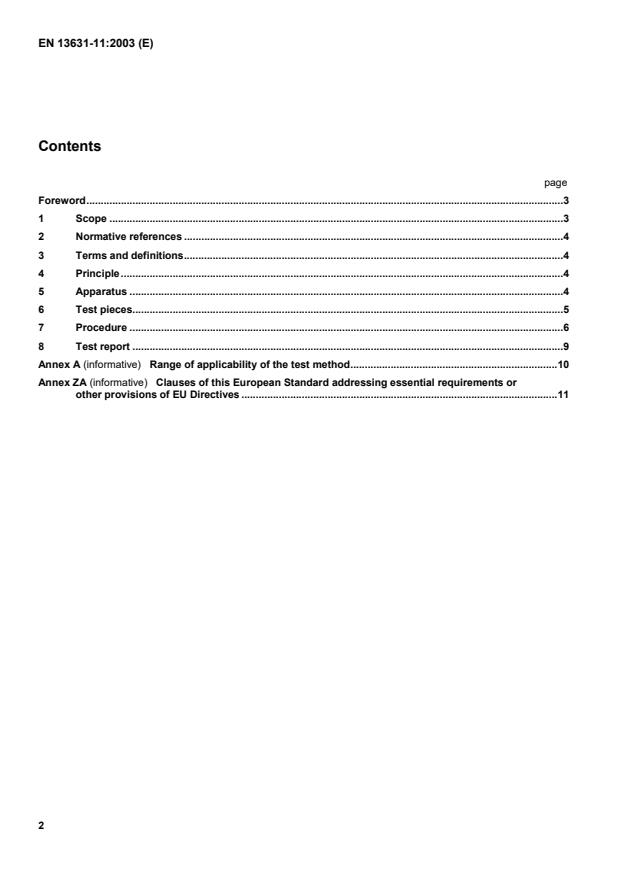 EN 13631-11:2003 EN 13631-11:2004 - Page 4 preview