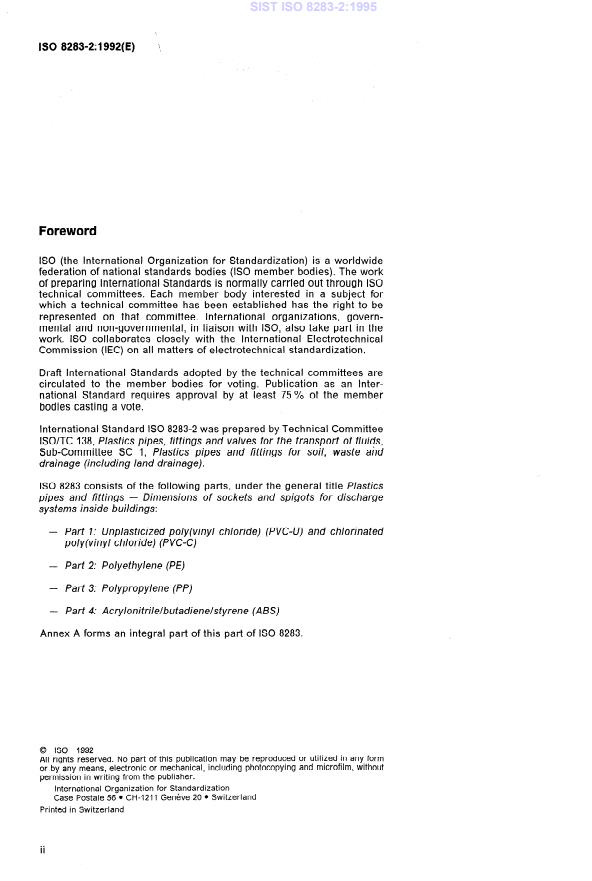 ISO 8283-2:1992 ISO 8283-2:1995 - Page 4 preview