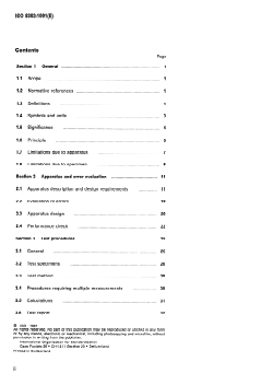 ISO 8302:1991 - Thermal insulation — Determination of steady-state thermal resistance and related properties — Guarded hot plate apparatus
Released:15. 08. 1991 - Page 2 preview