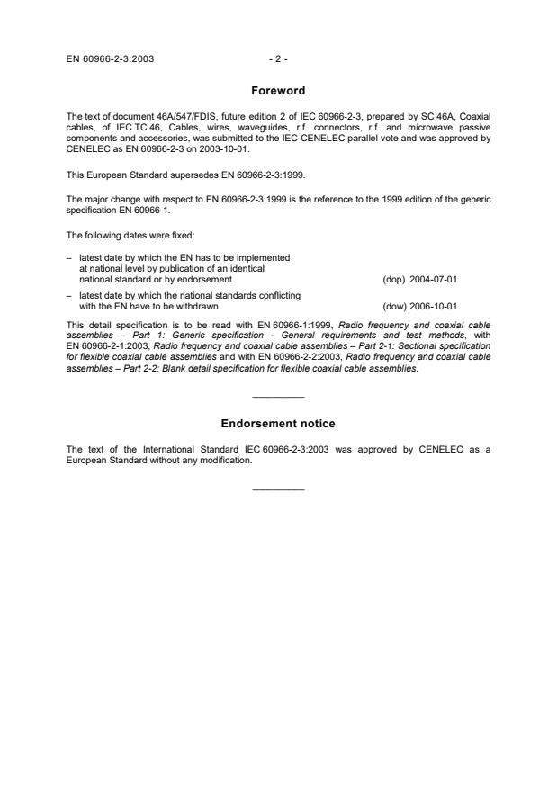 EN 60966-2-3:2003 EN 60966-2-3:2004 - Page 4 preview