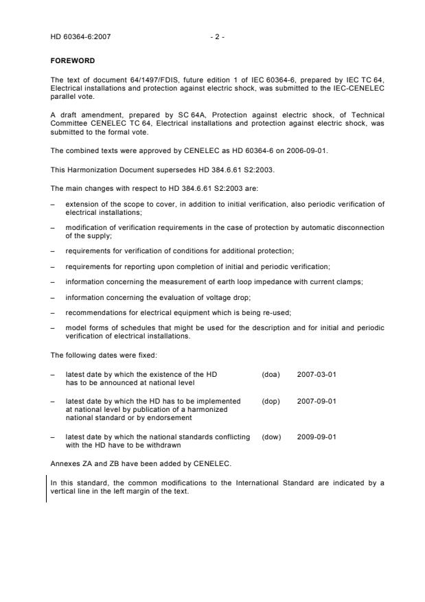 SIST HD 60364-6:2007 SIST HD 60364-6:2007 (EN) - Page 4 preview