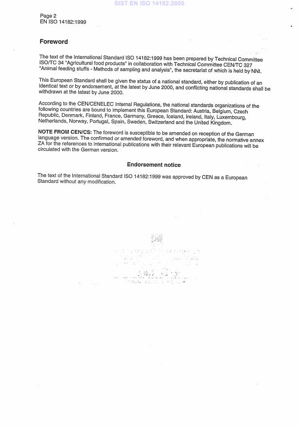 EN ISO 14182:1999 EN ISO 14182:2000 - Page 4 preview