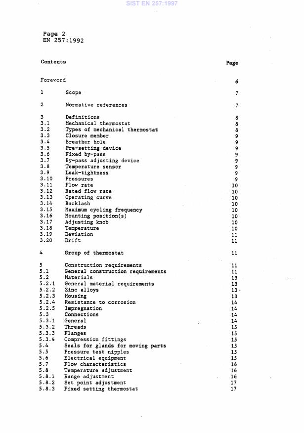 EN 257:1992 EN 257:1997 - Page 4 preview
