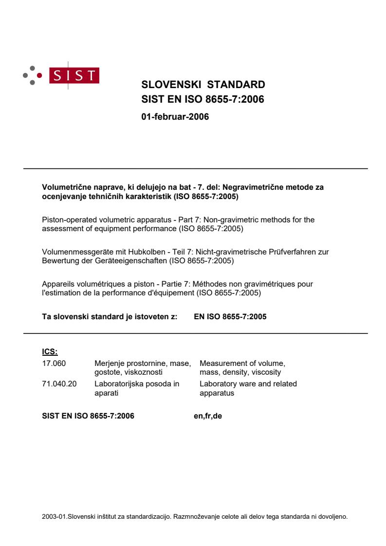 EN ISO 8655-7:2006