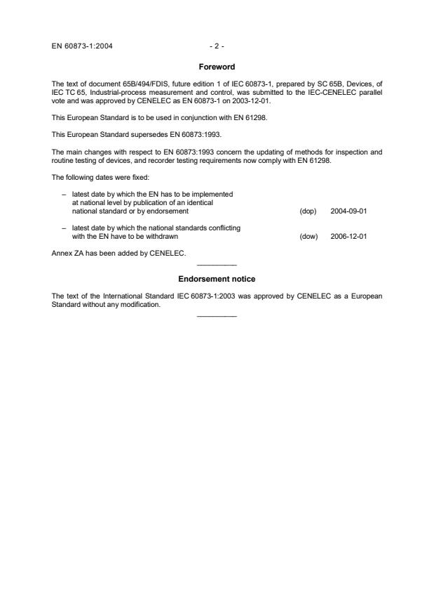 EN 60873-1:2004 EN 60873-1:2004 - Page 4 preview