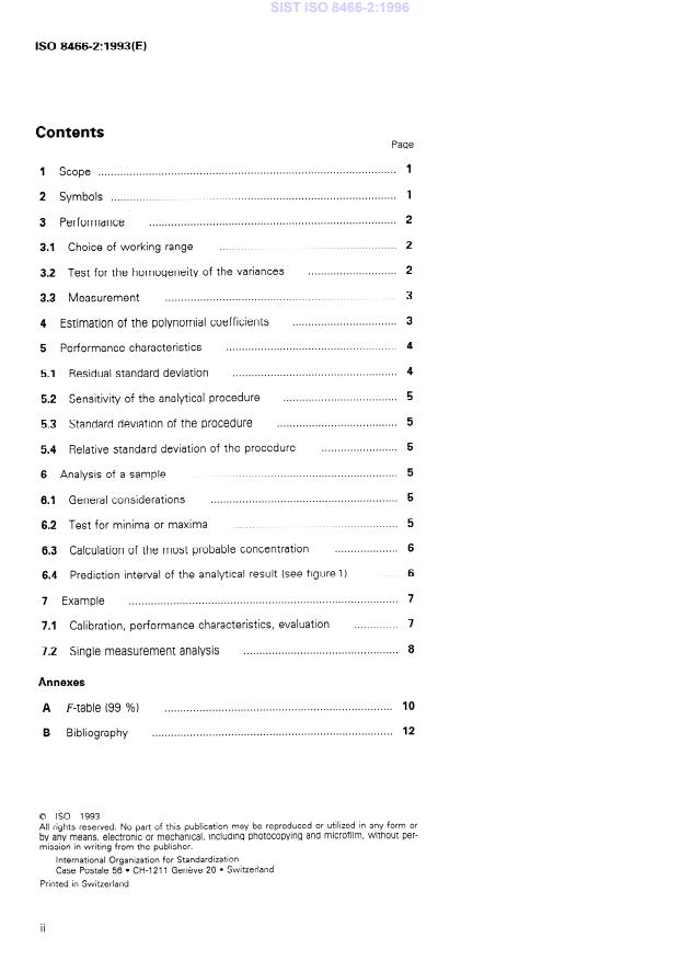 ISO 8466-2:1993 ISO 8466-2:1996 - Page 4 preview