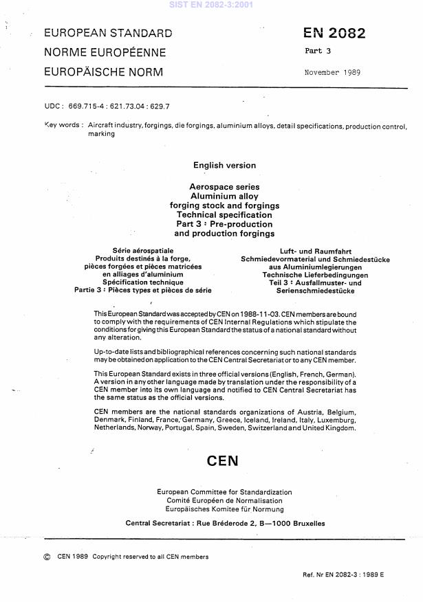 EN 2082-3:2001