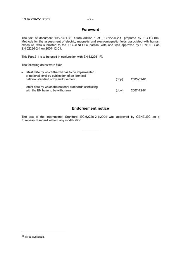 EN 62226-2-1:2005 EN 62226-2-1:2005 - Page 4 preview