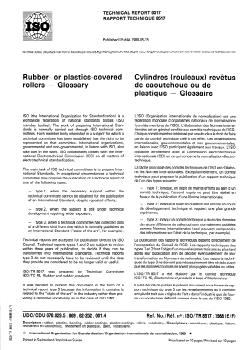 ISO/TR 8517:1988 ISO/TR 8517:1988 - Page 1 preview